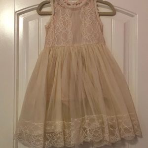 Ivory size 5 dress